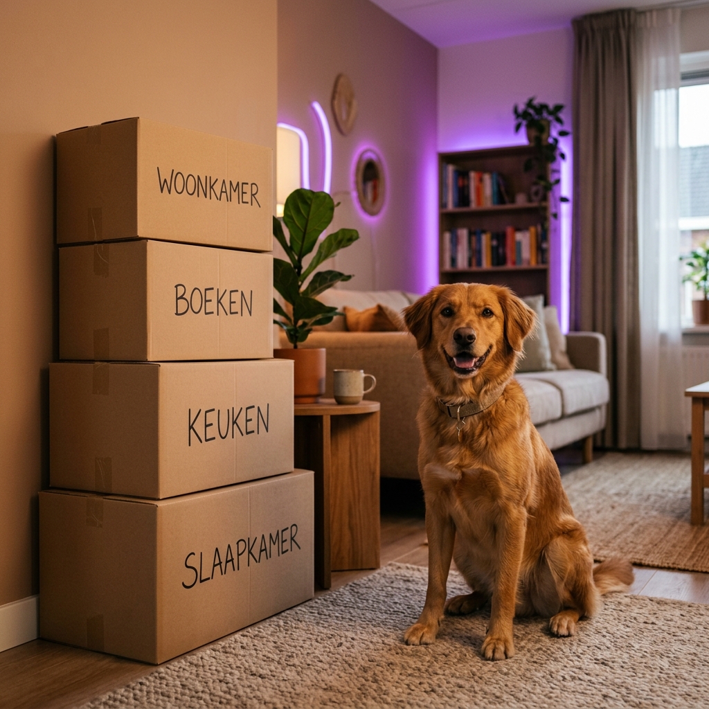 Verhuizen met huisdieren