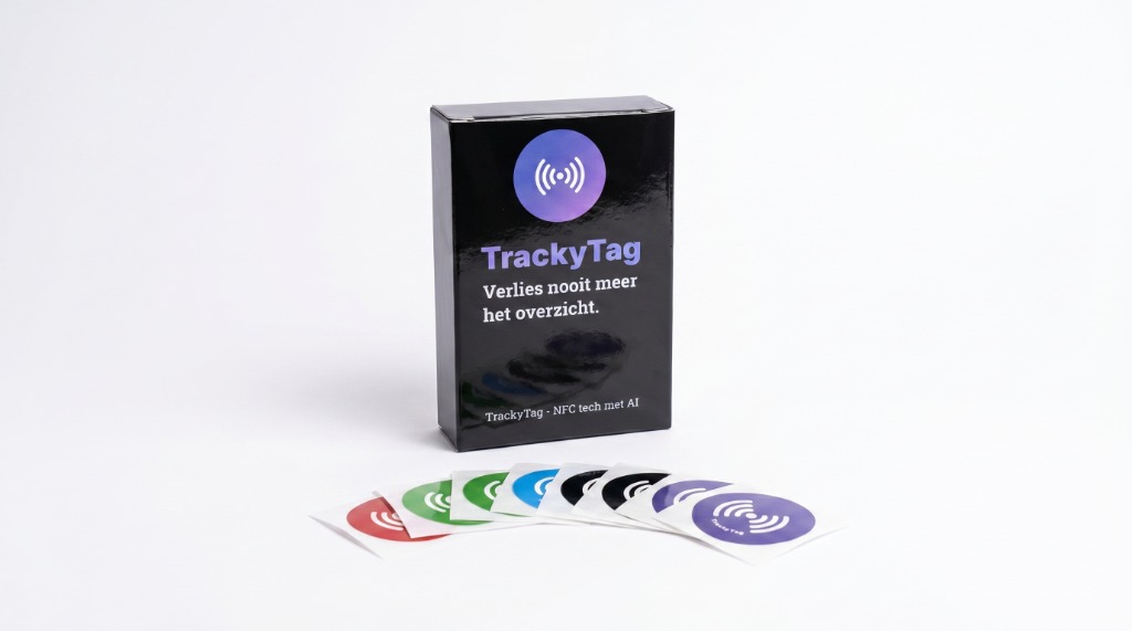 TrackyTag Starterkit verpakking voorkant