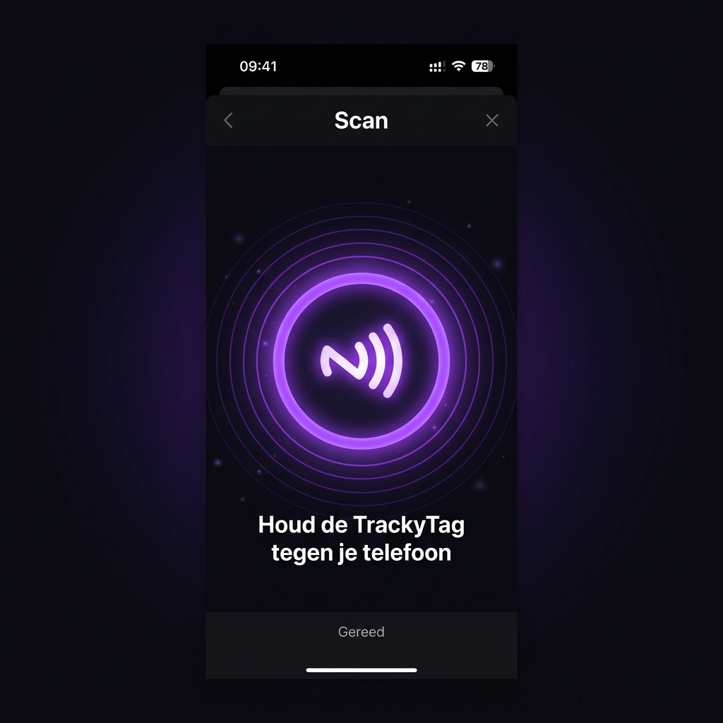 NFC sticker scannen